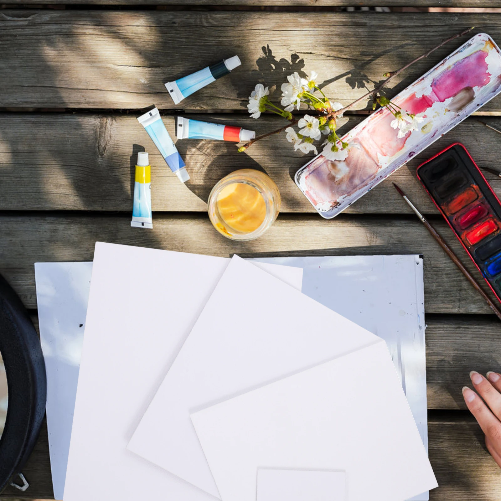 8pcs Blank Painting Canvas Panels Premium Cotton Smooth Edges For Oil Acrylic Art Student Tool Versatile Painting Board Art
8pcs Blank Painting Canvas Panels Premium Cotton Smooth Edges For Oil Acrylic Art Student Tool Versatile Painting Board Art