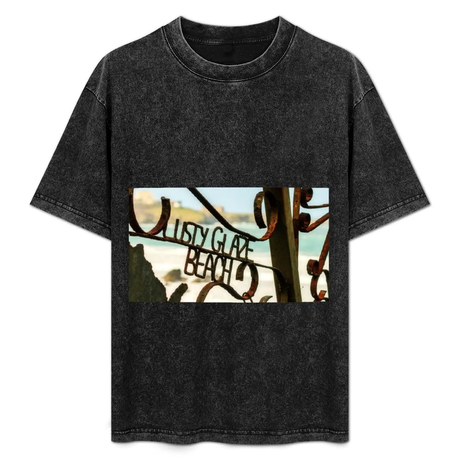 Lusty Glaze Beach,North Cornwall T-Shirt Basic Regular Fit Casual T-Shirt
Lusty Glaze Beach,North Cornwall T-Shirt Basic Regular Fit Casual T-Shirt