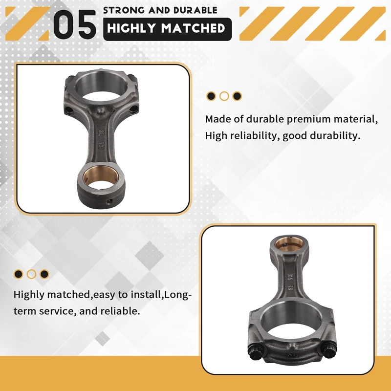 13201-0L040 Car Engine Connecting Rod For Toyota Fortuner 05-12 Hilux 04-12 Hiace 05-14 13201-0L041
13201-0L040 Car Engine Connecting Rod For Toyota Fortuner 05-12 Hilux 04-12 Hiace 05-14 13201-0L041
