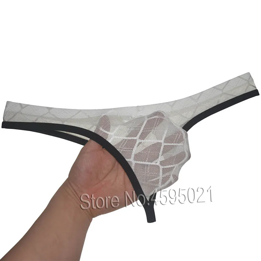 Men's Thong Bulge Pouch String Underwear Male Bikini Briefs See-through Lace T-back Tangas Sporty Low-Rise Underpants Beathable
Men's Thong Bulge Pouch String Underwear Male Bikini Briefs See-through Lace T-back Tangas Sporty Low-Rise Underpants Beathable