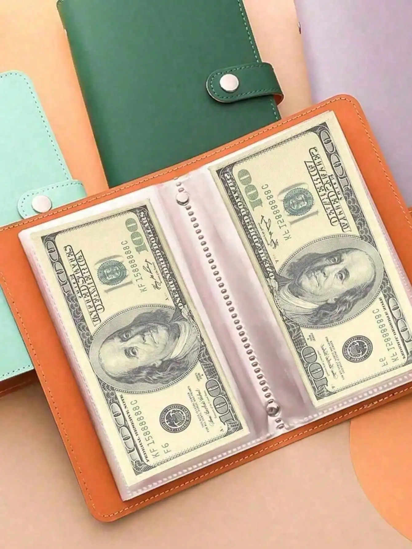 100pcs Refillable Loose Leaf Binder Envelopes, Money Saving Binder, Multifunctional Loose Leaf Organizer Bag, Portable Storage O
100pcs Refillable Loose Leaf Binder Envelopes, Money Saving Binder, Multifunctional Loose Leaf Organizer Bag, Portable Storage O