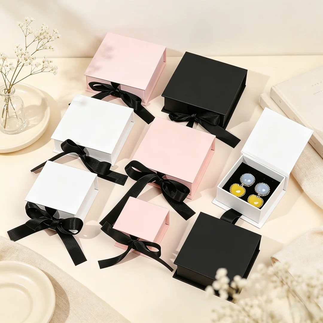 12Pcs Jewelry Ribbon Box Gift Bag Packaging For Earring Ring Stud Watch Necklace Bracelet Perfume Pearl Organizer Wedding Favors
12Pcs Jewelry Ribbon Box Gift Bag Packaging For Earring Ring Stud Watch Necklace Bracelet Perfume Pearl Organizer Wedding Favors