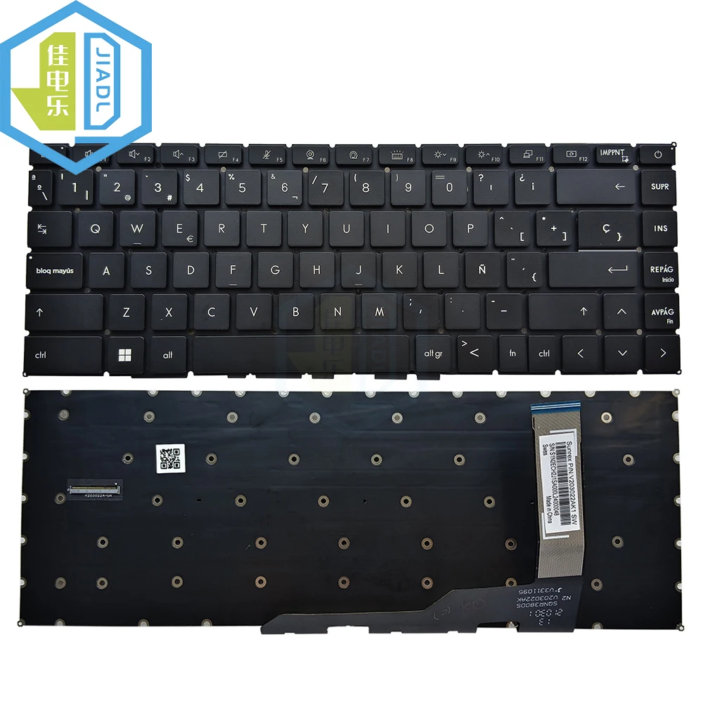US SP Buckle RGB Backlit Keyboard For MSI Creator Z16 MS-1571 Z16-A11U A11UE A11UET MS1571 Summit B15 Summit B15 A11M/B15 A11SB
US SP Buckle RGB Backlit Keyboard For MSI Creator Z16 MS-1571 Z16-A11U A11UE A11UET MS1571 Summit B15 Summit B15 A11M/B15 A11SB