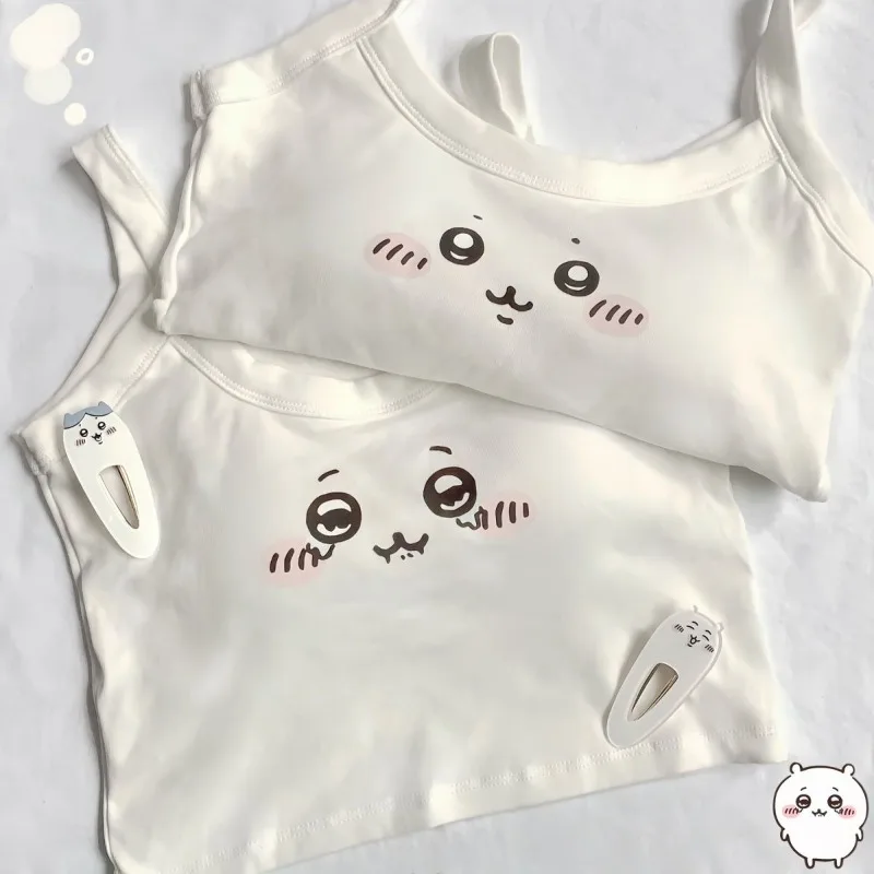 New Chiikawa Hachiware Usagi Joke Bear Kawaii Anime Cartoon Personality Vest Sling Sweet Chest Pad Fashion Comfortable Soft
New Chiikawa Hachiware Usagi Joke Bear Kawaii Anime Cartoon Personality Vest Sling Sweet Chest Pad Fashion Comfortable Soft