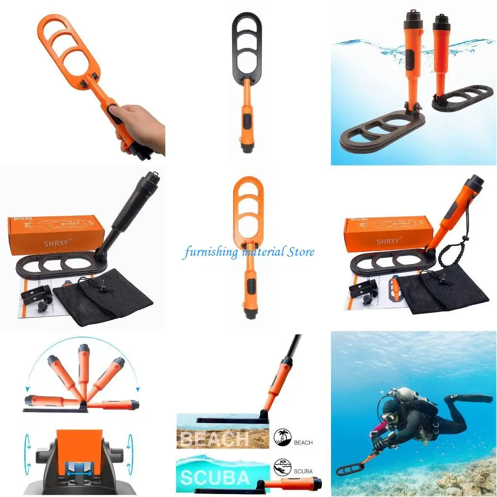 Y5GD 50Feet Underwater Fully Waterproof Metal Detector Handheld Pinpointer Finder with Anti-lost Strap Treasure Tool
Y5GD 50Feet Underwater Fully Waterproof Metal Detector Handheld Pinpointer Finder with Anti-lost Strap Treasure Tool