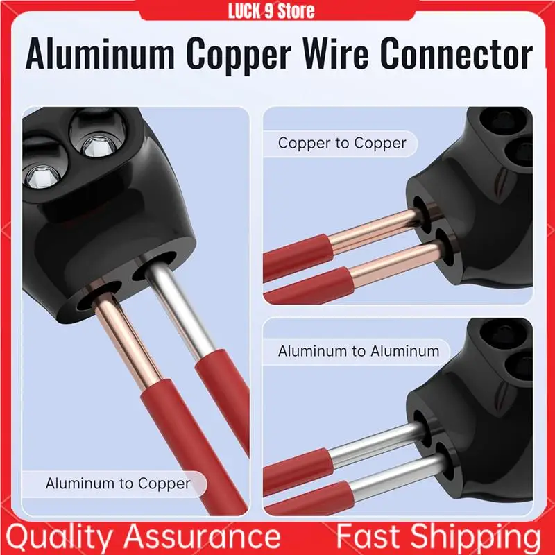 2-портовый изолированный многократный разъем 4–14 AWG с алюминием и медным проводом, односторонний вход, соединяет 5 шт.-AB52
2-портовый изолированный многократный разъем 4–14 AWG с алюминием и медным проводом, односторонний вход, соединяет 5 шт.-AB52