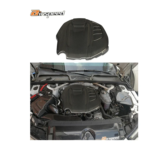 3K Twill Carbon Weave in Glossy Finish Dry Carbon Fiber Engine Cover for AUDI A4/A5/A6/A7/Q5/Macan 2.0T
3K Twill Carbon Weave in Glossy Finish Dry Carbon Fiber Engine Cover for AUDI A4/A5/A6/A7/Q5/Macan 2.0T