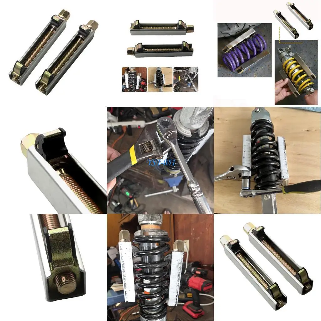 E15A Spring Compressors with 105mm Opening for Motorcycle Suspensions Systems Repair
E15A Spring Compressors with 105mm Opening for Motorcycle Suspensions Systems Repair