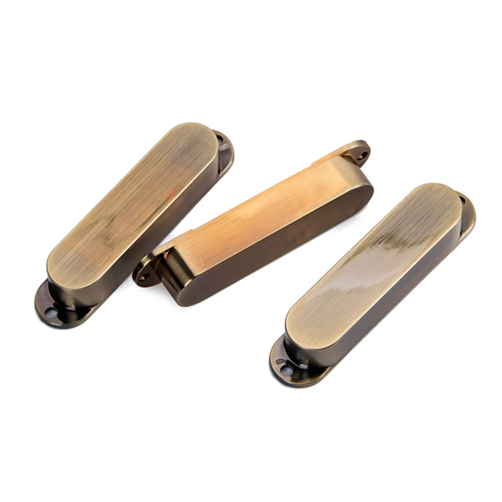 DIY Guitar Neck Pickup Cover for St Style Electric Guitar Replacement Parts Brown Metal Sturdy Performance
DIY Guitar Neck Pickup Cover for St Style Electric Guitar Replacement Parts Brown Metal Sturdy Performance