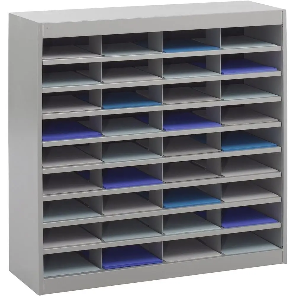 Literature Organizer with 36 Compartments, Heavy-Duty Steel, Office and Classroom Mail Sorter, Gray
Literature Organizer with 36 Compartments, Heavy-Duty Steel, Office and Classroom Mail Sorter, Gray