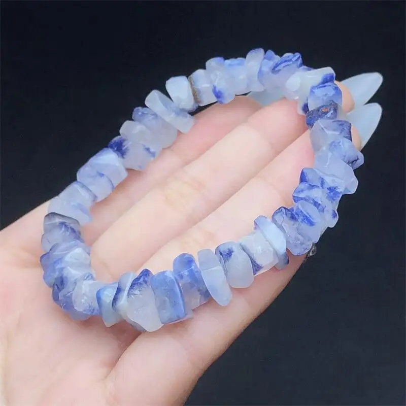 Natural Dumortierite Freeform Bead Bracelet Stretch Healing Fengshui Stone Gemstone Birthday Present 1PCS
Natural Dumortierite Freeform Bead Bracelet Stretch Healing Fengshui Stone Gemstone Birthday Present 1PCS