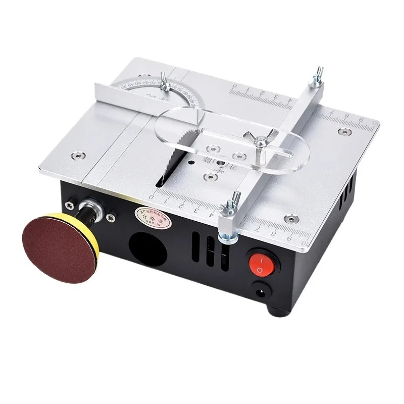 S6 Lifting Mini Table Saw DIY Acrylic PCB Aluminum Alloy Cutting Machine Mini Model Small Electric Saw
S6 Lifting Mini Table Saw DIY Acrylic PCB Aluminum Alloy Cutting Machine Mini Model Small Electric Saw