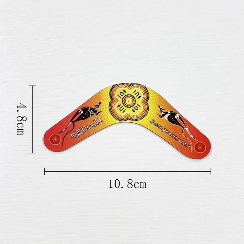 Australian boomerang world cultural tourism souvenir home decoration 3D soft magnetic refrigerator sticker
Australian boomerang world cultural tourism souvenir home decoration 3D soft magnetic refrigerator sticker