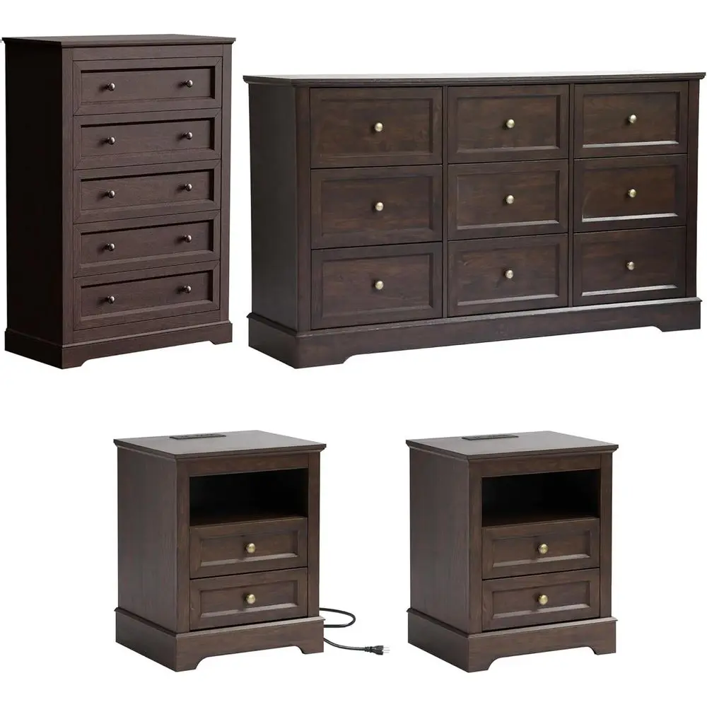 armhouse Bedroom Sets o 4, 4Pcs armhouse Drer Set,Including 9 Der Drer, 5 Der Drers and Nightstand Set o 2 with Charging Station
armhouse Bedroom Sets o 4, 4Pcs armhouse Drer Set,Including 9 Der Drer, 5 Der Drers and Nightstand Set o 2 with Charging Station