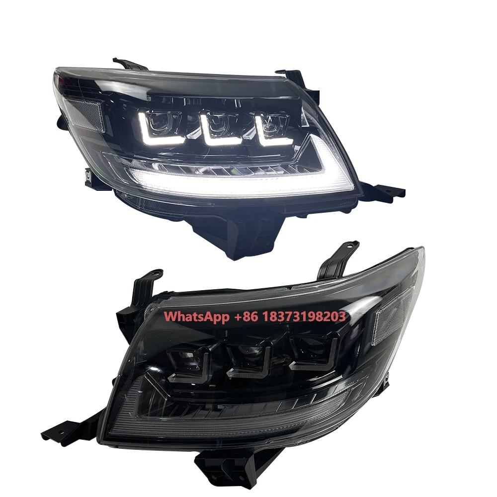 Автомобильные светодиодные фары для Toyota Hilux Vigo 2012-2015, черные 811500K440 811100K440
Автомобильные светодиодные фары для Toyota Hilux Vigo 2012-2015, черные 811500K440 811100K440