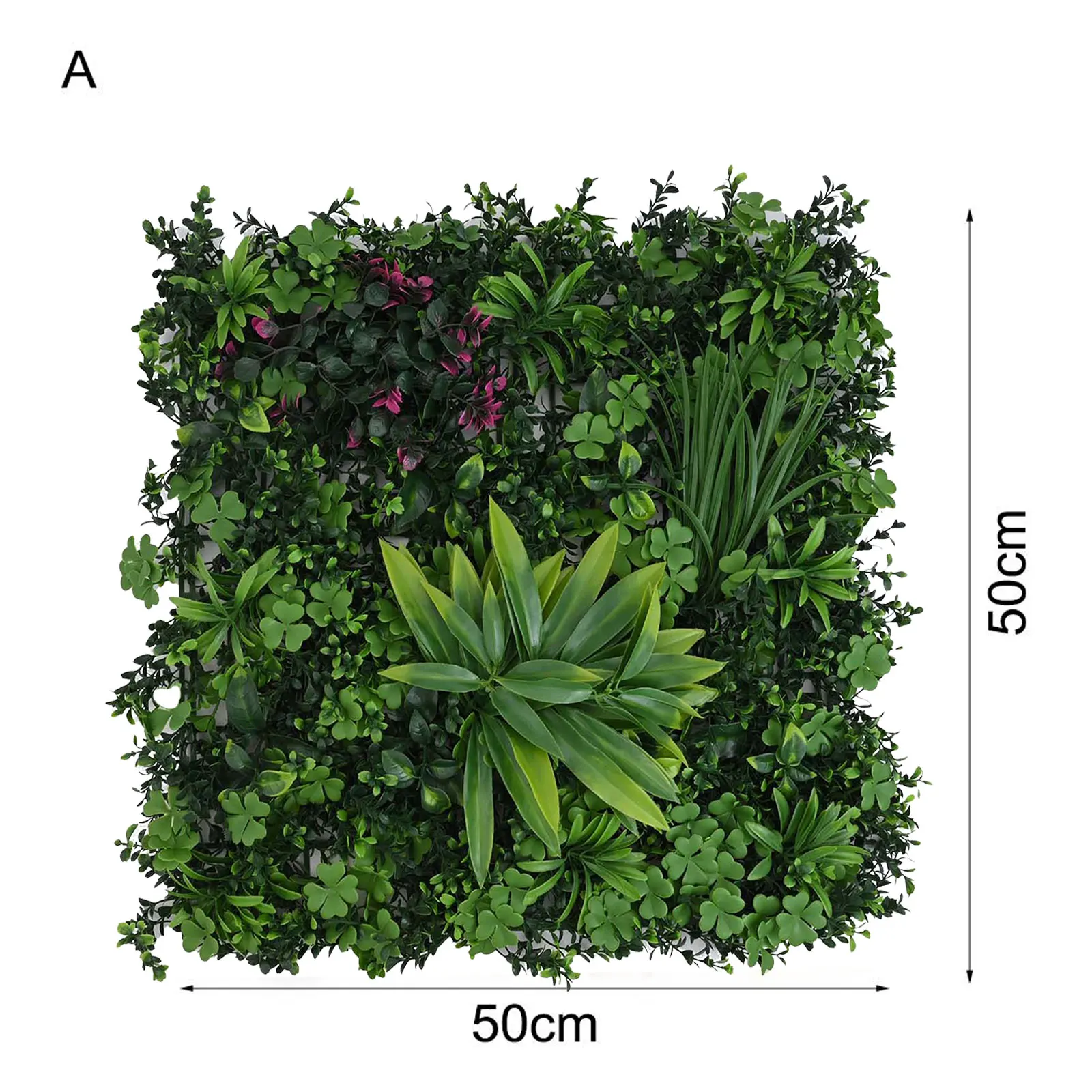 УФ-стойкие зеленые панели с цветами для декора сада (для использования в помещении и на улице), искусственные листовые панели с реалистичной текстурой, 50x50 см
УФ-стойкие зеленые панели с цветами для декора сада (для использования в помещении и на улице), искусственные листовые панели с реалистичной текстурой, 50x50 см