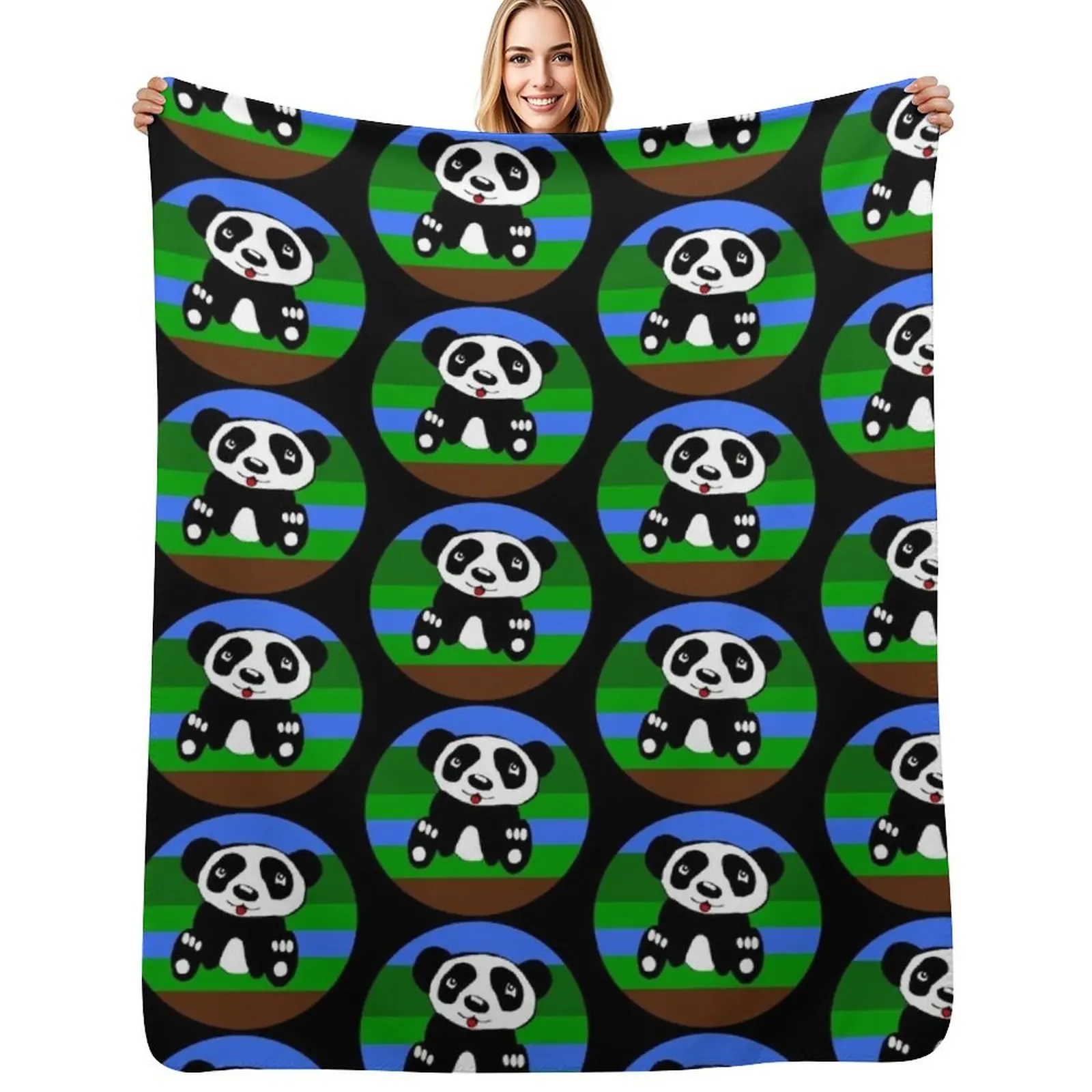 Cute panda Throw Blanket Luxurious Soft Fuzzy Blanket for Sofa Bed
Cute panda Throw Blanket Luxurious Soft Fuzzy Blanket for Sofa Bed