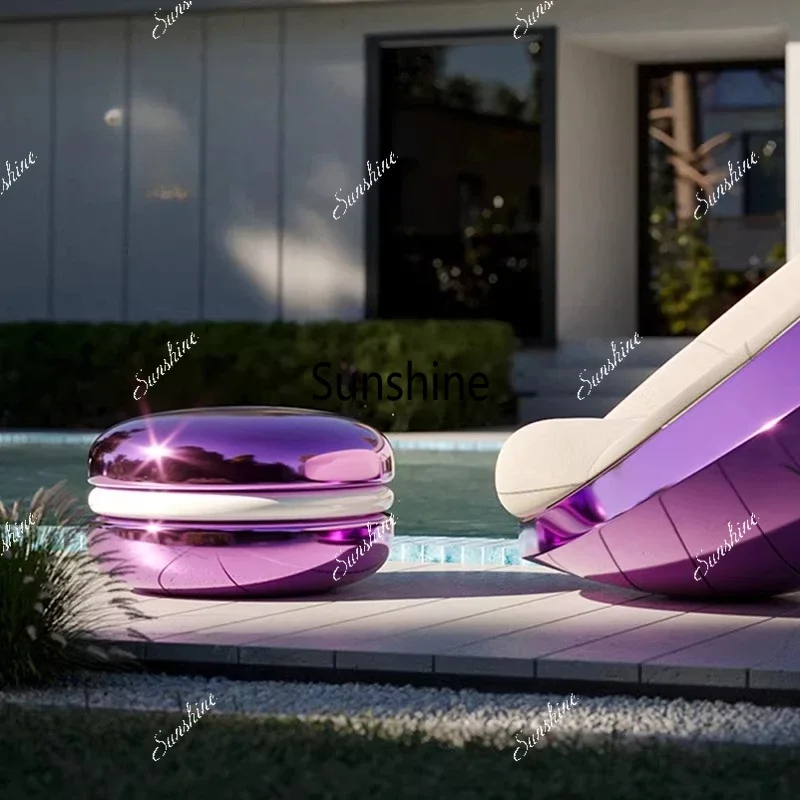 Nordic Modern FRP Electroplating Rotating Round Coffee Table Hotel Outdoor Coffee TableTJ
Nordic Modern FRP Electroplating Rotating Round Coffee Table Hotel Outdoor Coffee TableTJ
