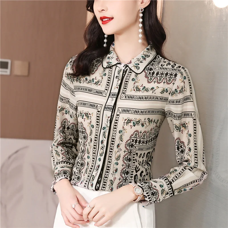 Shirt for Women New Design Versatile Top Long Sleeve Stylish Mulberry Blouse Trendy
Shirt for Women New Design Versatile Top Long Sleeve Stylish Mulberry Blouse Trendy