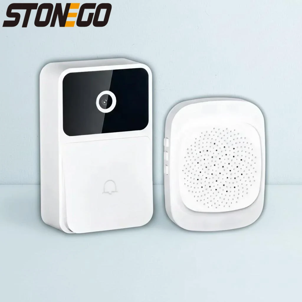 Wireless Video Doorbell with Night Vision Smart Home Intercom System Tuya App Control for Enhanced Security
Wireless Video Doorbell with Night Vision Smart Home Intercom System Tuya App Control for Enhanced Security