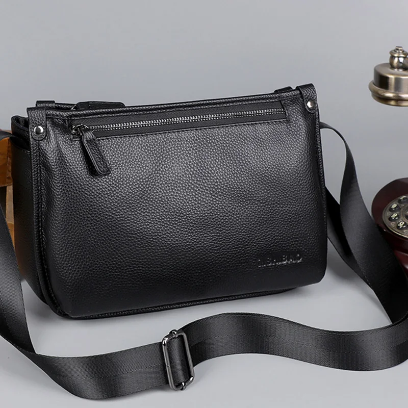 Genuine Cow Leather Men's Business Commuting Side Bag Casual Crossbody Bag Large Capacity Shoulder Messenger Bags Sling Bag Male
Genuine Cow Leather Men's Business Commuting Side Bag Casual Crossbody Bag Large Capacity Shoulder Messenger Bags Sling Bag Male