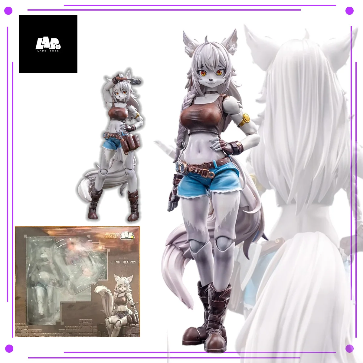 LADo TOYS Original Regular Edition Leah Repairer Style 1/12 Scale Articulated Action Figure Collectible Gift Toy
LADo TOYS Original Regular Edition Leah Repairer Style 1/12 Scale Articulated Action Figure Collectible Gift Toy
