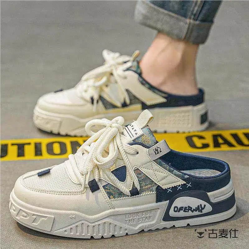 Men's Summer Outdoor Slip-On Thick Bottom Anti-Slip Sports Lazy Half Slippers Breathable Thin Style Sandals Comfortable Light...
Men's Summer Outdoor Slip-On Thick Bottom Anti-Slip Sports Lazy Half Slippers Breathable Thin Style Sandals Comfortable Light...