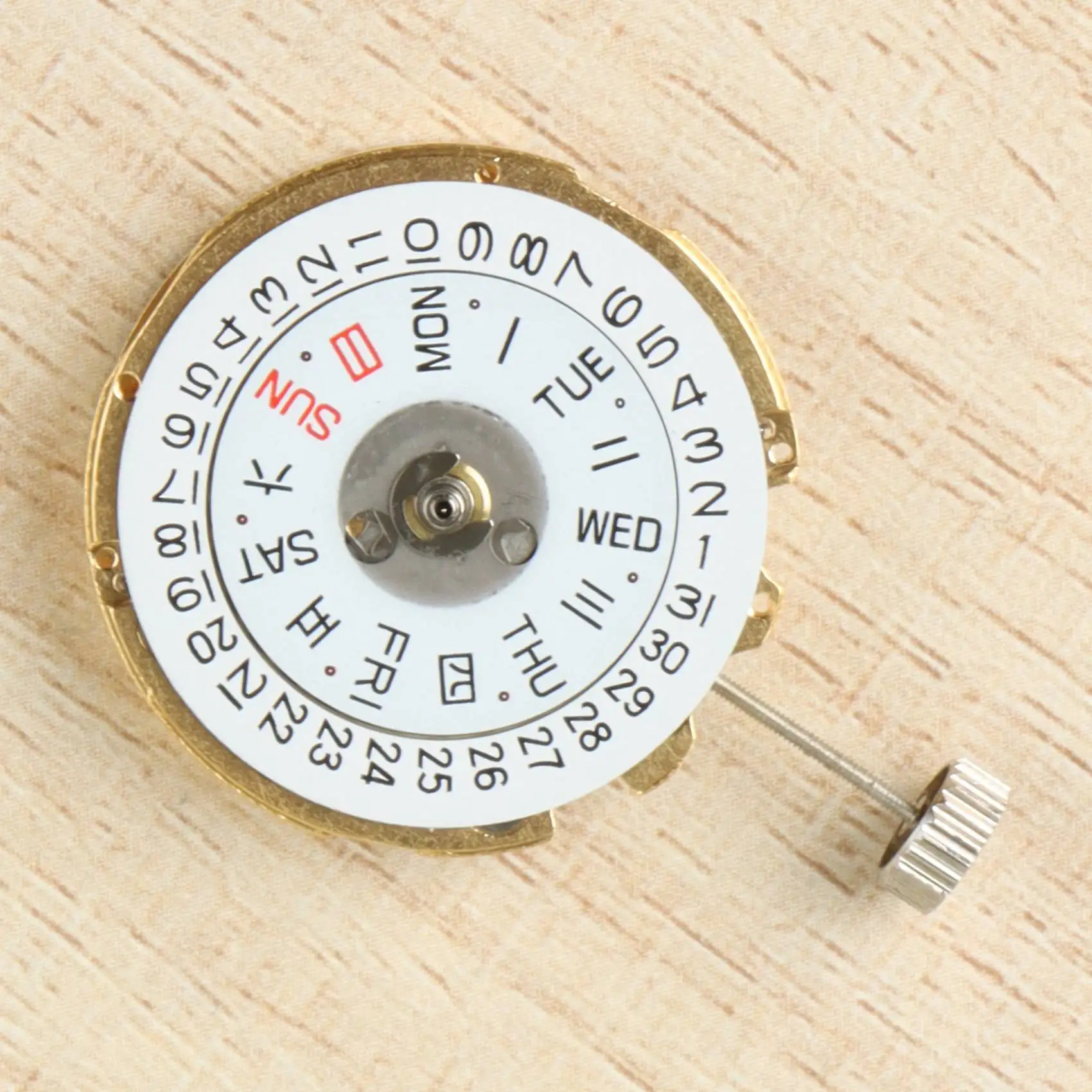 Shop Now Watch Movement NH36 Automatic Watch Movement Gold /White Date Day Wheel Wristwatch Replacement for Seiko NH36 Movement
Shop Now Watch Movement NH36 Automatic Watch Movement Gold /White Date Day Wheel Wristwatch Replacement for Seiko NH36 Movement
