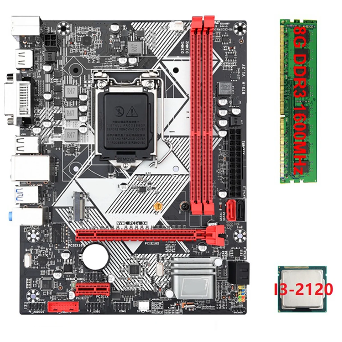 ATP-B75 H Материнская плата для настольных ПК + процессор I3 2120 + 1X8G DDR3 1600 МГц ОЗУ LGA 1155 USB 3.0 SATA 3,0 Материнская плата компьютера
ATP-B75 H Материнская плата для настольных ПК + процессор I3 2120 + 1X8G DDR3 1600 МГц ОЗУ LGA 1155 USB 3.0 SATA 3,0 Материнская плата компьютера