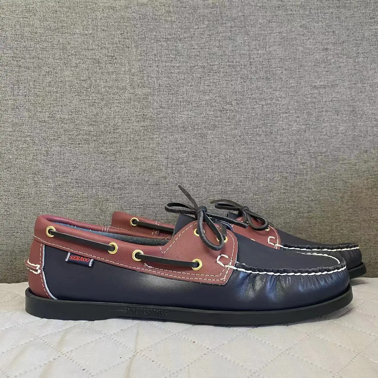 Men Authentic Sebago Homme Docksides Shoes - Premium Genuine Leather Moc Toe Lace Up Boat Shoes Women AV71
Men Authentic Sebago Homme Docksides Shoes - Premium Genuine Leather Moc Toe Lace Up Boat Shoes Women AV71