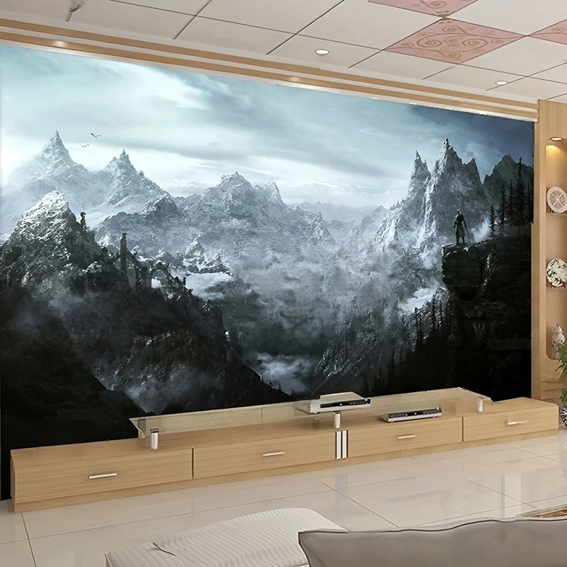 MU8714 Style Ink Line Art Mural Custom Abstract Wallpaper 3D Hand-Painted Mountain River Design for Elegant Living Room Bedroom
MU8714 Style Ink Line Art Mural Custom Abstract Wallpaper 3D Hand-Painted Mountain River Design for Elegant Living Room Bedroom