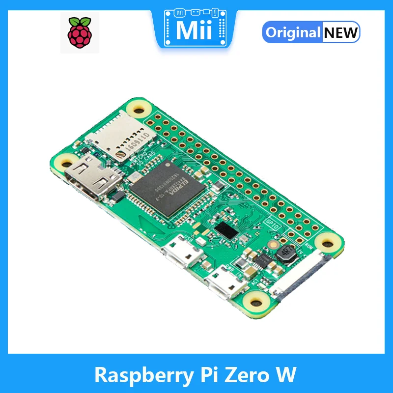Материнская плата Raspberry Pi Zero W, беспроводная, Wi-Fi, bluetooth, процессор 1 ГГц, ОЗУ 512 Мб, гибкий цифровой интерфейс
Материнская плата Raspberry Pi Zero W, беспроводная, Wi-Fi, bluetooth, процессор 1 ГГц, ОЗУ 512 Мб, гибкий цифровой интерфейс