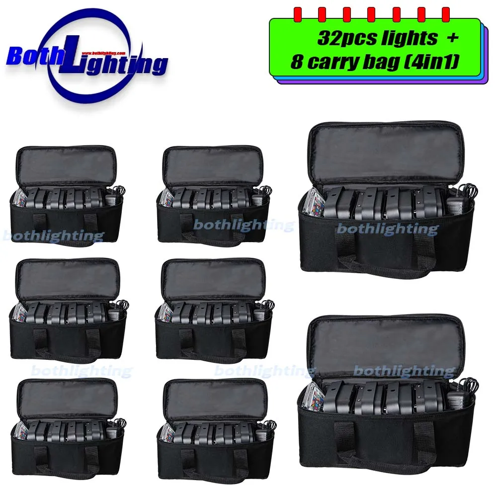 32pcs with 8bags IR Mini uplight for wedding DJ event light Freedom par 4led 4x12w Wireless Battery Powered led uplights
32pcs with 8bags IR Mini uplight for wedding DJ event light Freedom par 4led 4x12w Wireless Battery Powered led uplights