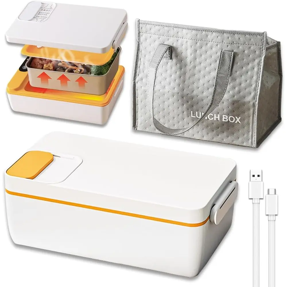 1L Portable Electric Food Warmer, Rechargeable Lunch Box for Car, Office, and Home Use | No Water Needed, Insulated Bag Included
1L Portable Electric Food Warmer, Rechargeable Lunch Box for Car, Office, and Home Use | No Water Needed, Insulated Bag Included