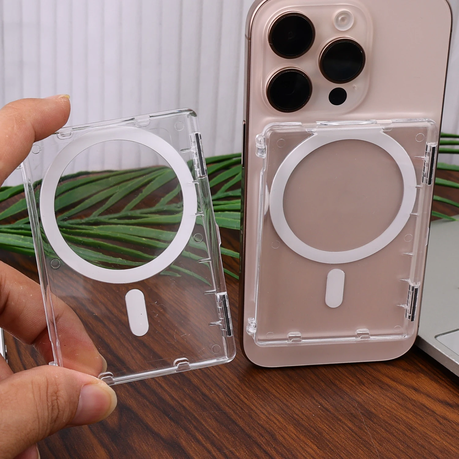 Магнитный прозрачный кошелек-держатель для карт для Magsafe, чехол для фото, магнитное гнездо, слоты для карт, чехол для iPhone 17, Samsung Mi
Магнитный прозрачный кошелек-держатель для карт для Magsafe, чехол для фото, магнитное гнездо, слоты для карт, чехол для iPhone 17, Samsung Mi