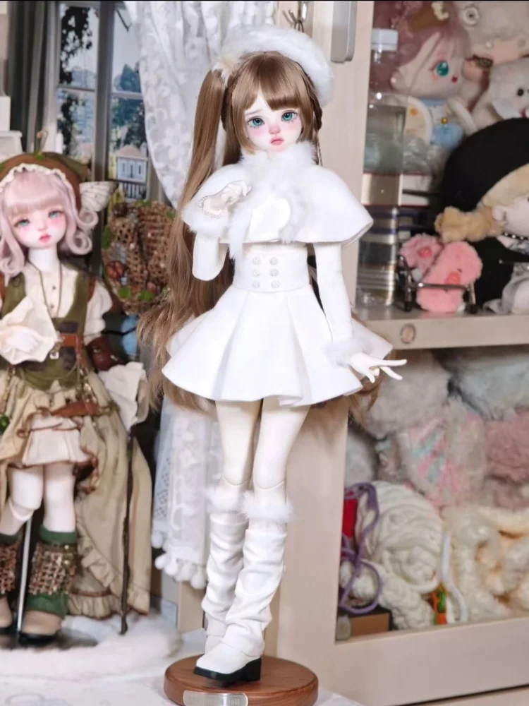 New Arrival Doll Clothes For 1/4 MSD MDD Doll Accessories White Clothes Set Doll Dress Up Gift Diy Clothes(No Doll)
New Arrival Doll Clothes For 1/4 MSD MDD Doll Accessories White Clothes Set Doll Dress Up Gift Diy Clothes(No Doll)