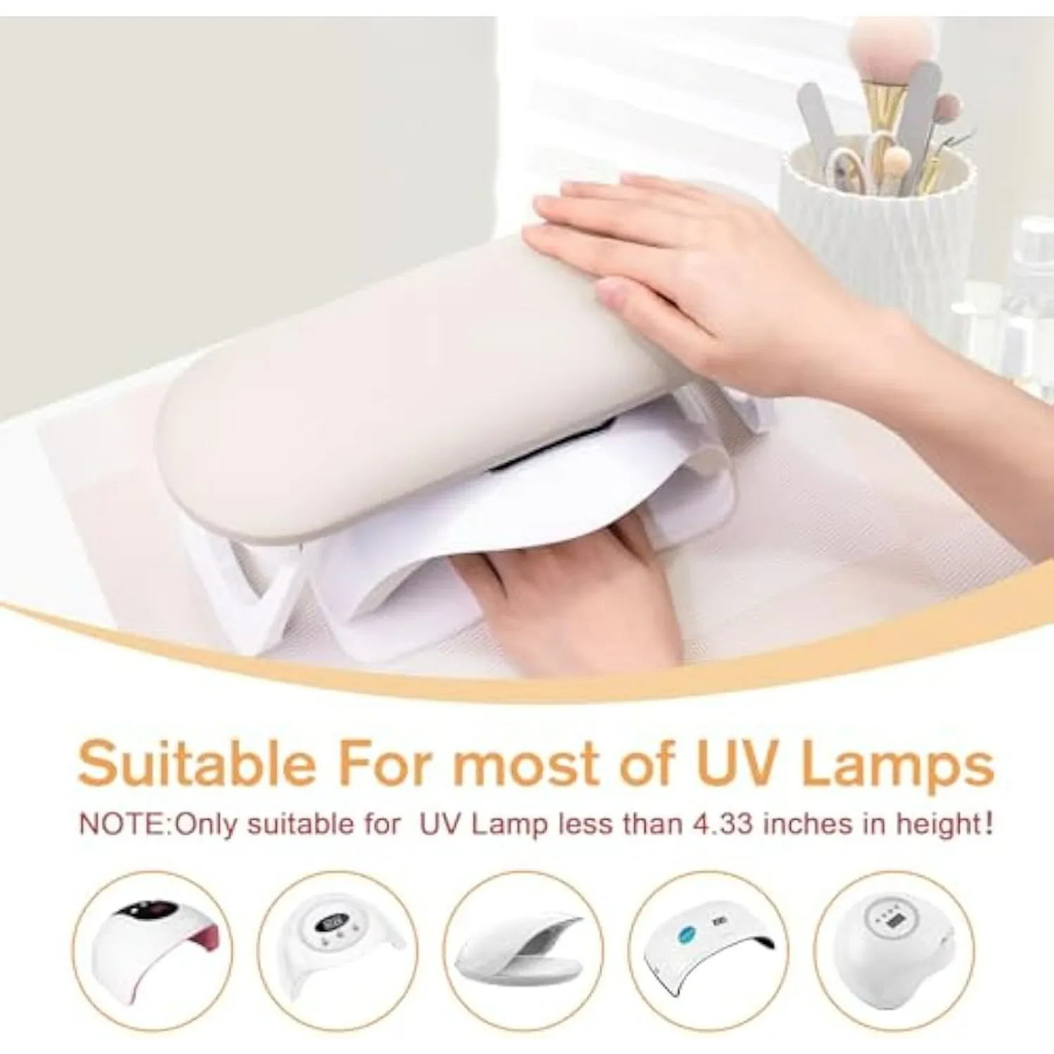 1PCS Foldable PU Leather Nail Hand Rest Cushion for Acrylic Nails Manicure Pedicure Salon Use with Arm Support Nail Tool
1PCS Foldable PU Leather Nail Hand Rest Cushion for Acrylic Nails Manicure Pedicure Salon Use with Arm Support Nail Tool