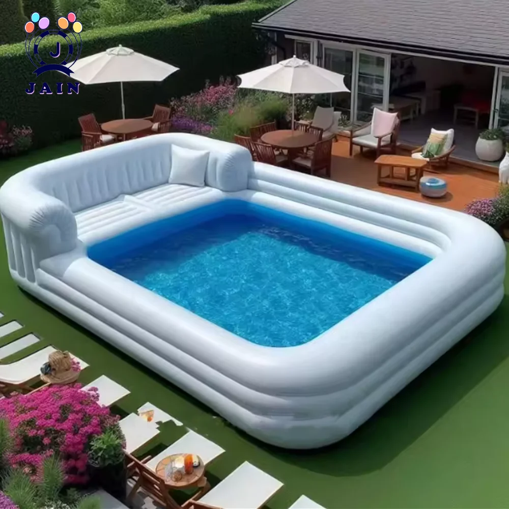 Inflatable Sofa Shape Pool PVC Inflatable Swimming Pool For Home Party Back With Pump Pool Bar for Family Backyard Party
Inflatable Sofa Shape Pool PVC Inflatable Swimming Pool For Home Party Back With Pump Pool Bar for Family Backyard Party