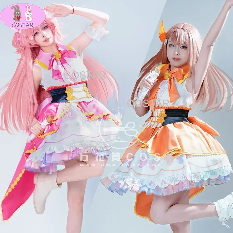 PJSK Hinomori Shizuku/Airi/Kiritani Haruka/Hanasato Minori Косплей Костюм на Хэллоуин Рождество Размер S-XL Новое платье Лолиты
PJSK Hinomori Shizuku/Airi/Kiritani Haruka/Hanasato Minori Косплей Костюм на Хэллоуин Рождество Размер S-XL Новое платье Лолиты