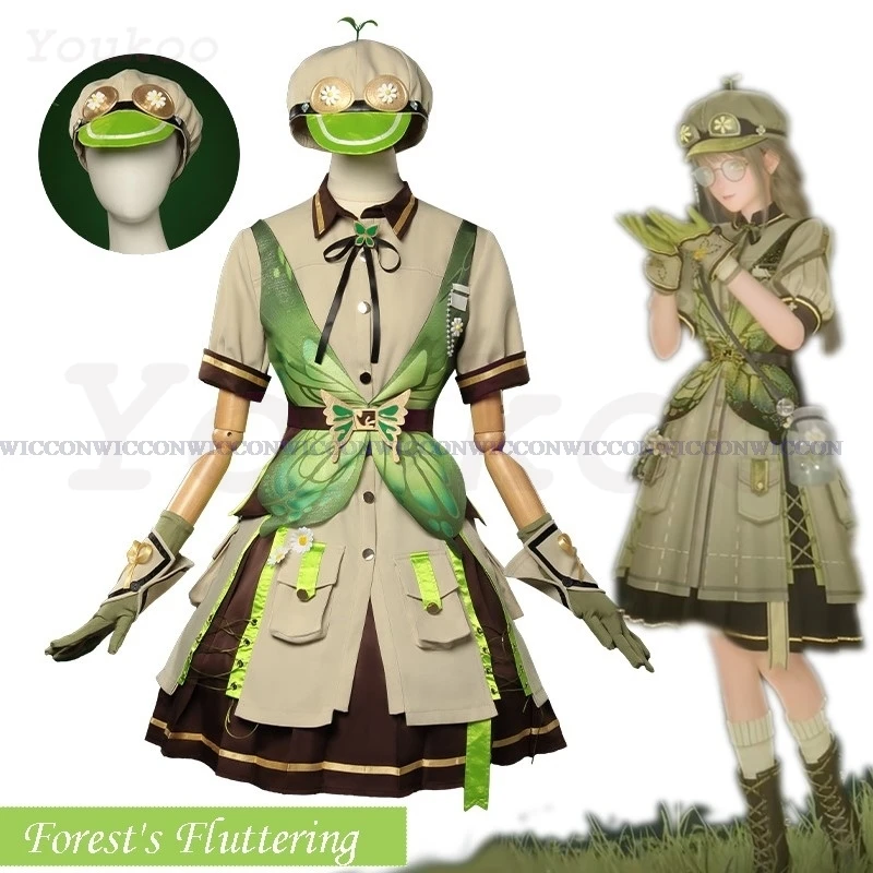 Lolita Skirt Retro Dress Set Infinity Nikki Forest's Fluttering Cosplay Costume Green Suit Women Girls Outfit Halloween Game
Lolita Skirt Retro Dress Set Infinity Nikki Forest's Fluttering Cosplay Costume Green Suit Women Girls Outfit Halloween Game