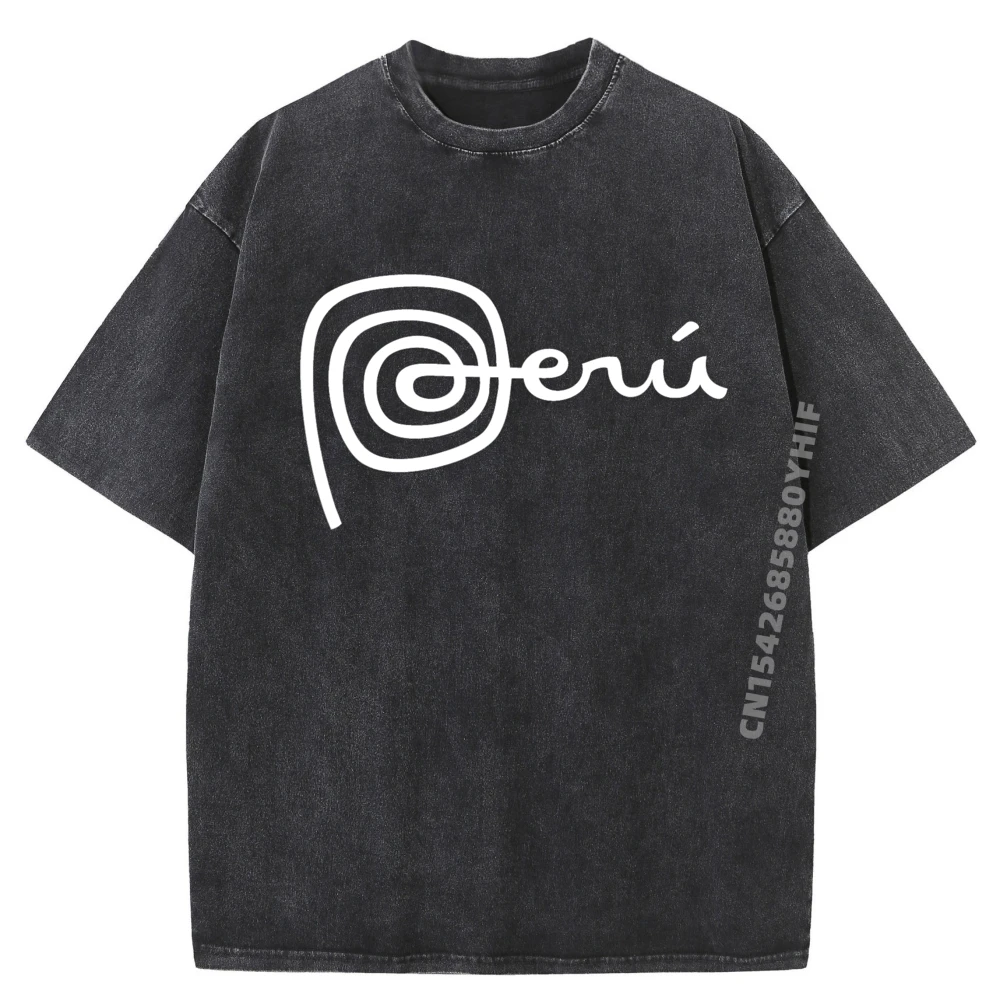 Marca Peru Men Graphic Tees Oversize Printed Tops Man Street Wear Breathable Washed Shirt Mens Clothing
Marca Peru Men Graphic Tees Oversize Printed Tops Man Street Wear Breathable Washed Shirt Mens Clothing