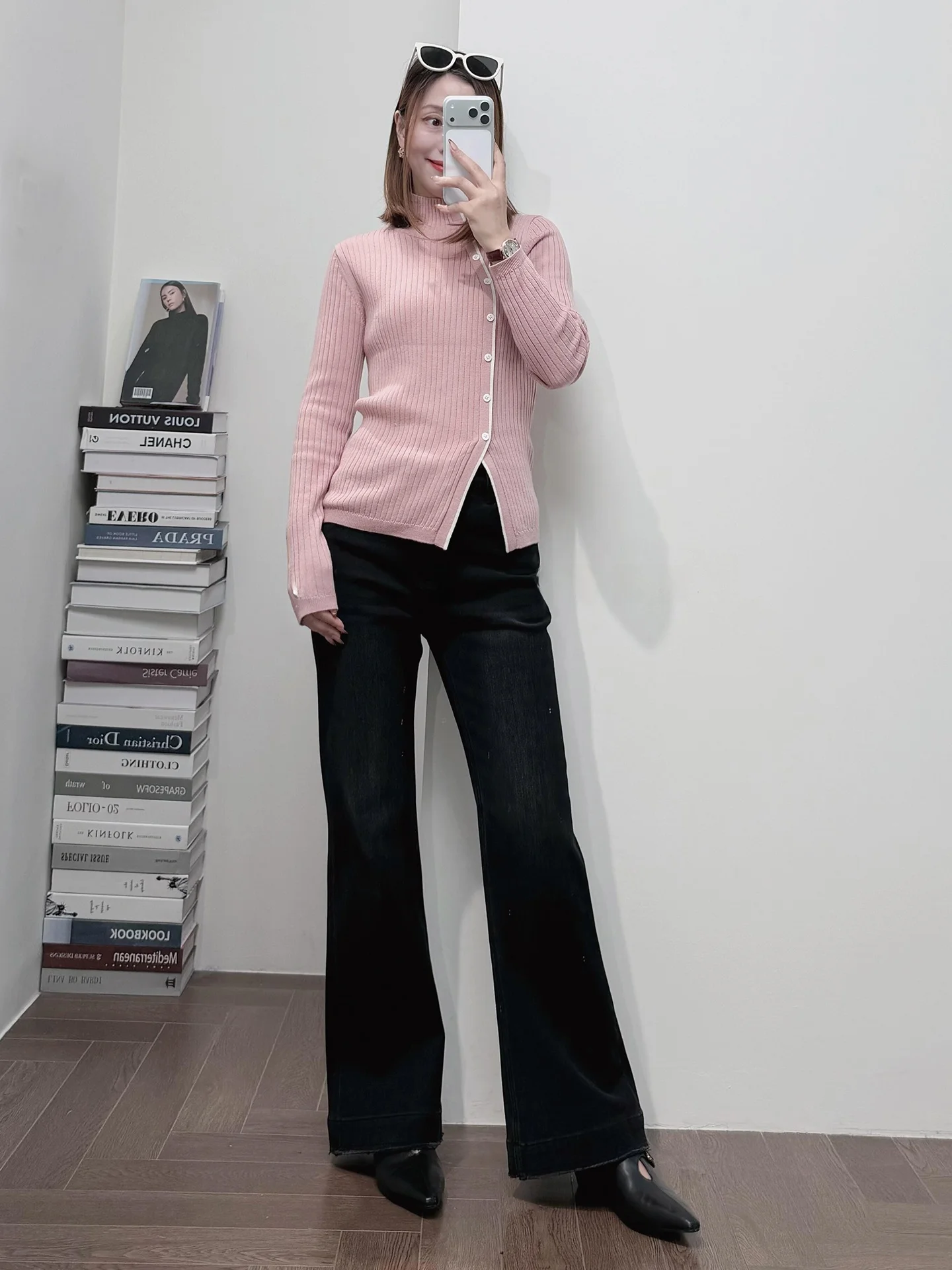 ST High-End 00% Merino Wool New Ao Silk 48-Strand Double Twist Design Split f High Ne Knitted Sweater Casual Sle Long...
ST High-End 00% Merino Wool New Ao Silk 48-Strand Double Twist Design Split f High Ne Knitted Sweater Casual Sle Long...