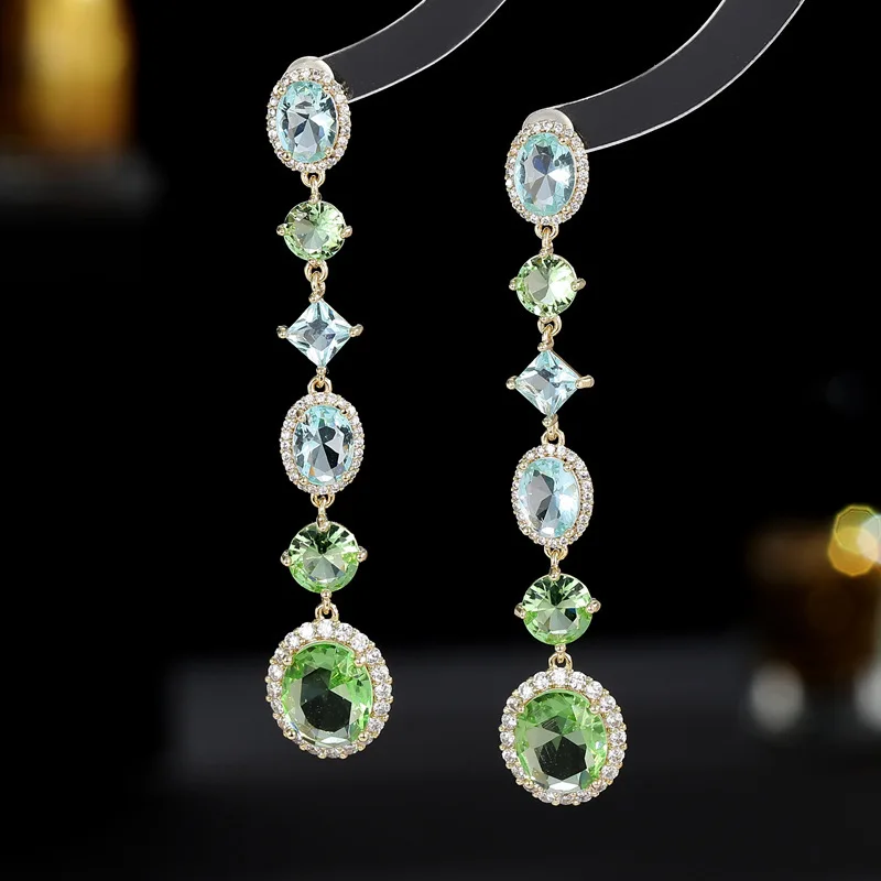 green blue red long earrings water drop pendant sweet jewelry zirconia daily wear party dangling earrings women
green blue red long earrings water drop pendant sweet jewelry zirconia daily wear party dangling earrings women