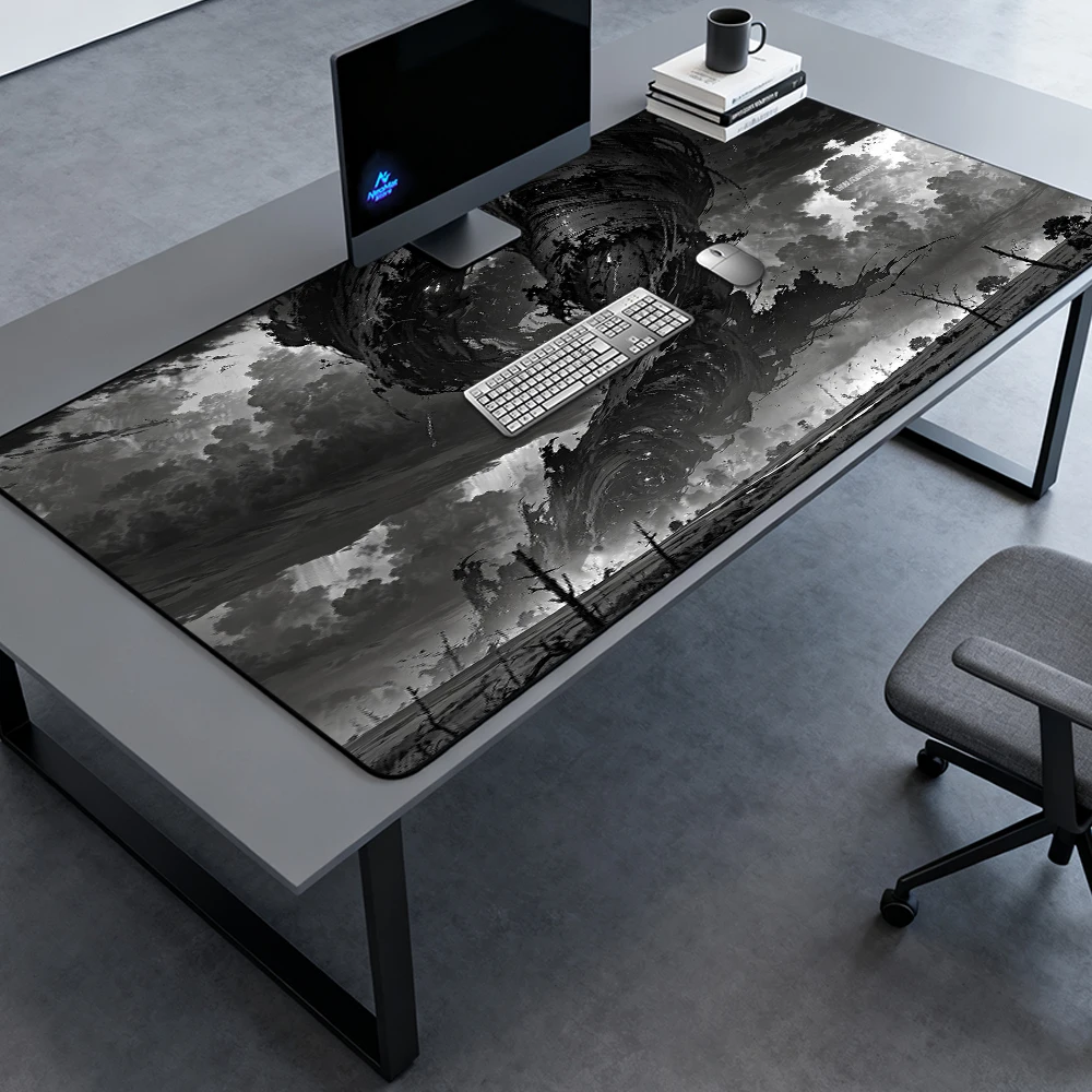 Gothic Mouse Pad Laptop Gaming Desk Mat 120x60 Swirl Giant Mousepad Dramatic Black Storm Cloud Monochrome Accessories Full Desk
Gothic Mouse Pad Laptop Gaming Desk Mat 120x60 Swirl Giant Mousepad Dramatic Black Storm Cloud Monochrome Accessories Full Desk
