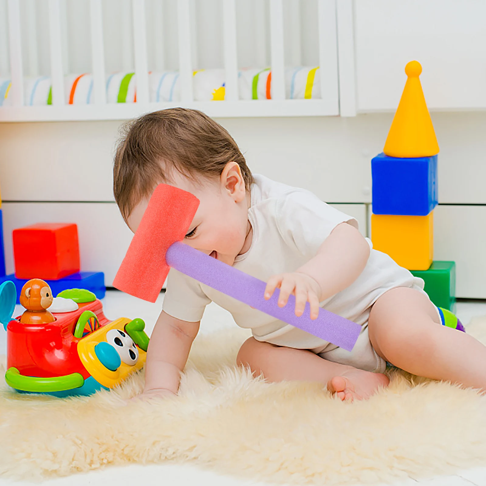 5Pcs Foam Lightweight Educational Plaything Colorful Activity Prop for Children Party Favor Carnival Fun
5Pcs Foam Lightweight Educational Plaything Colorful Activity Prop for Children Party Favor Carnival Fun