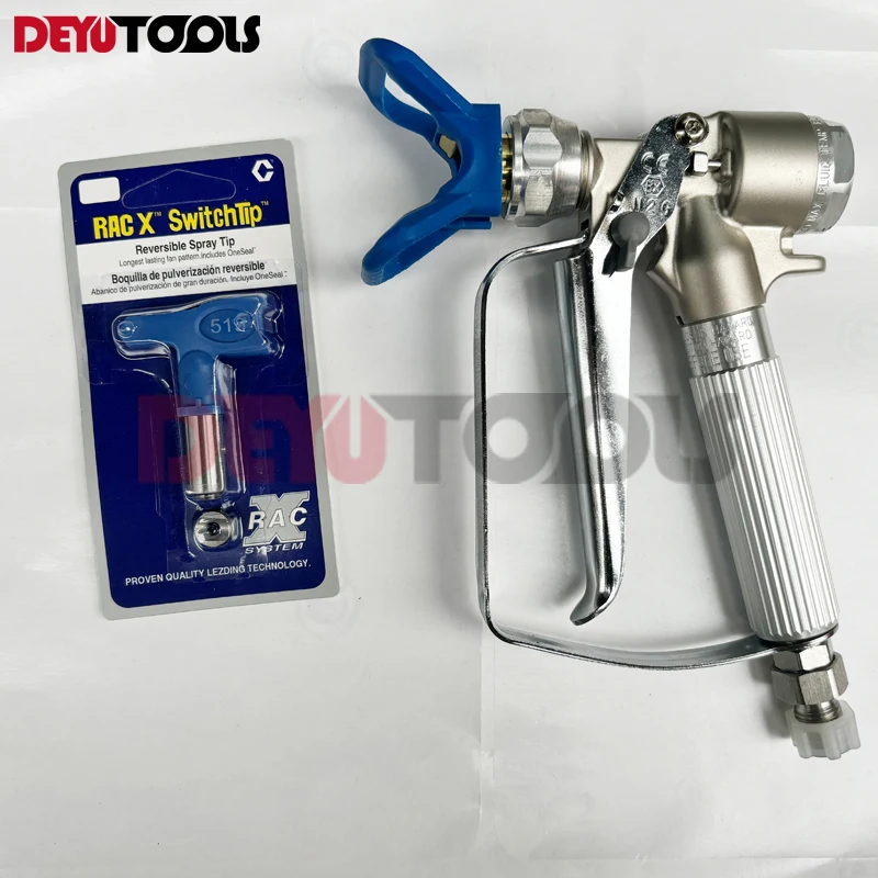 Professional Airless Spray Gun With 517 Spray Tip Airless Spraying Machine For Wagner Paint Sprayers
Professional Airless Spray Gun With 517 Spray Tip Airless Spraying Machine For Wagner Paint Sprayers