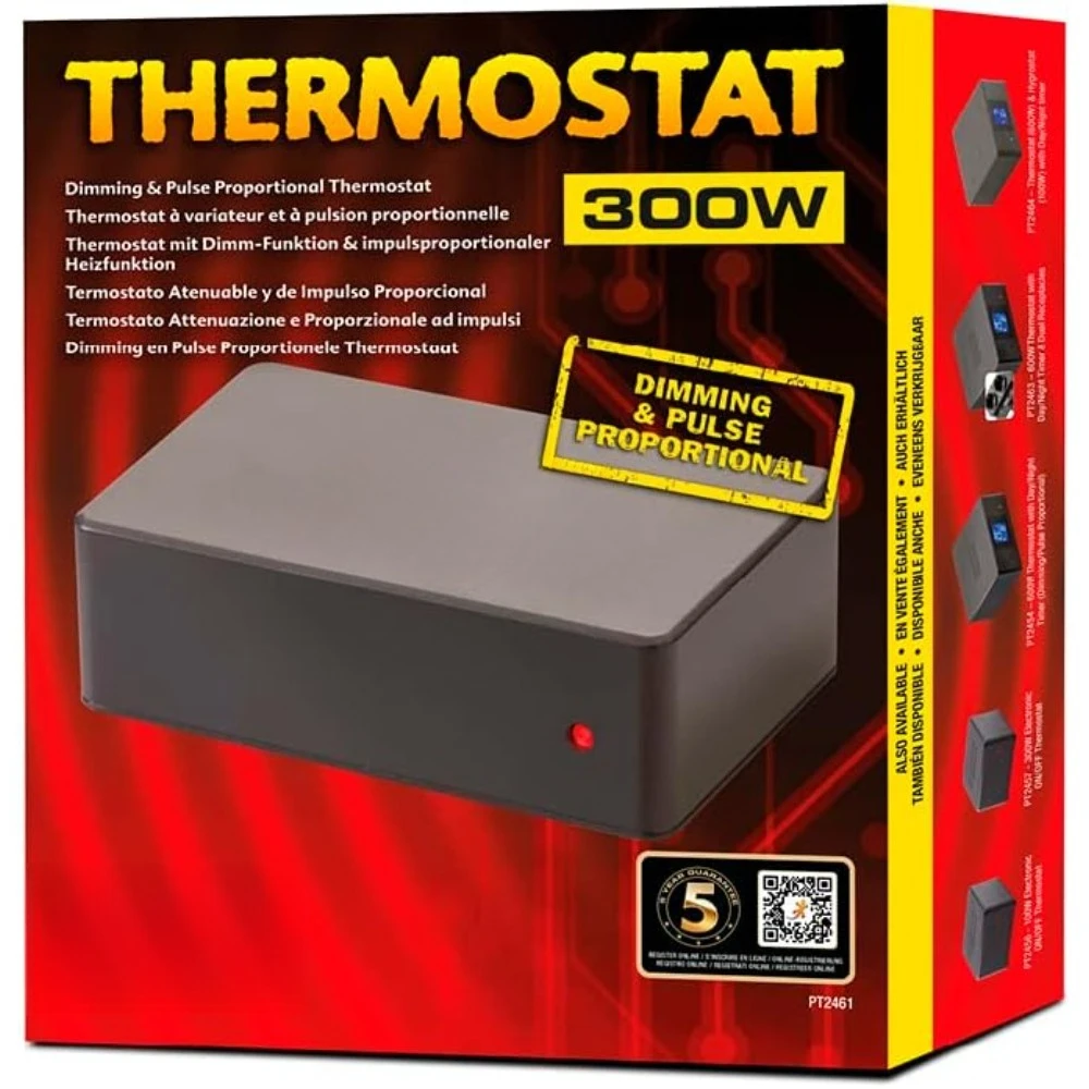 Dimming Pulse Proportional Thermostat Temperature Controller for Reptile Terrarium Heating
Dimming Pulse Proportional Thermostat Temperature Controller for Reptile Terrarium Heating