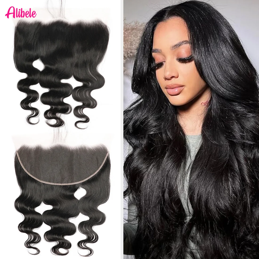 Alibele Body Wave 13x4 Transparent Lace Frontal Only Ear To Ear Lace Closure Brazilian 13x4 Human Hair Swiss Lace Front Closure
Alibele Body Wave 13x4 Transparent Lace Frontal Only Ear To Ear Lace Closure Brazilian 13x4 Human Hair Swiss Lace Front Closure