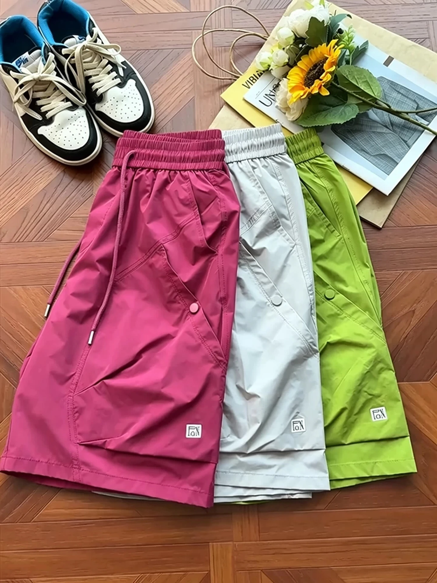 Quick Dry Workwear Shorts Men's Summer Thin American Functional Ice Silk Sports Pants Couple's Casual Straight Leg Five-Quart...
Quick Dry Workwear Shorts Men's Summer Thin American Functional Ice Silk Sports Pants Couple's Casual Straight Leg Five-Quart...