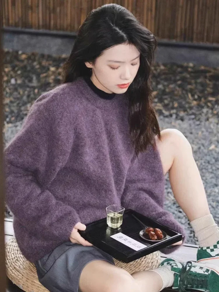 Women Sweater Womens Winter Sweaters Pullover Traf Female Knitting Overszie Long Sleeve Loose Knitted Outerwear Ropa De Mujer
Women Sweater Womens Winter Sweaters Pullover Traf Female Knitting Overszie Long Sleeve Loose Knitted Outerwear Ropa De Mujer